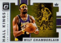 2017-18 Panini Donruss Optic Hall Kings #4 Wilt Chamberlain - Lakers